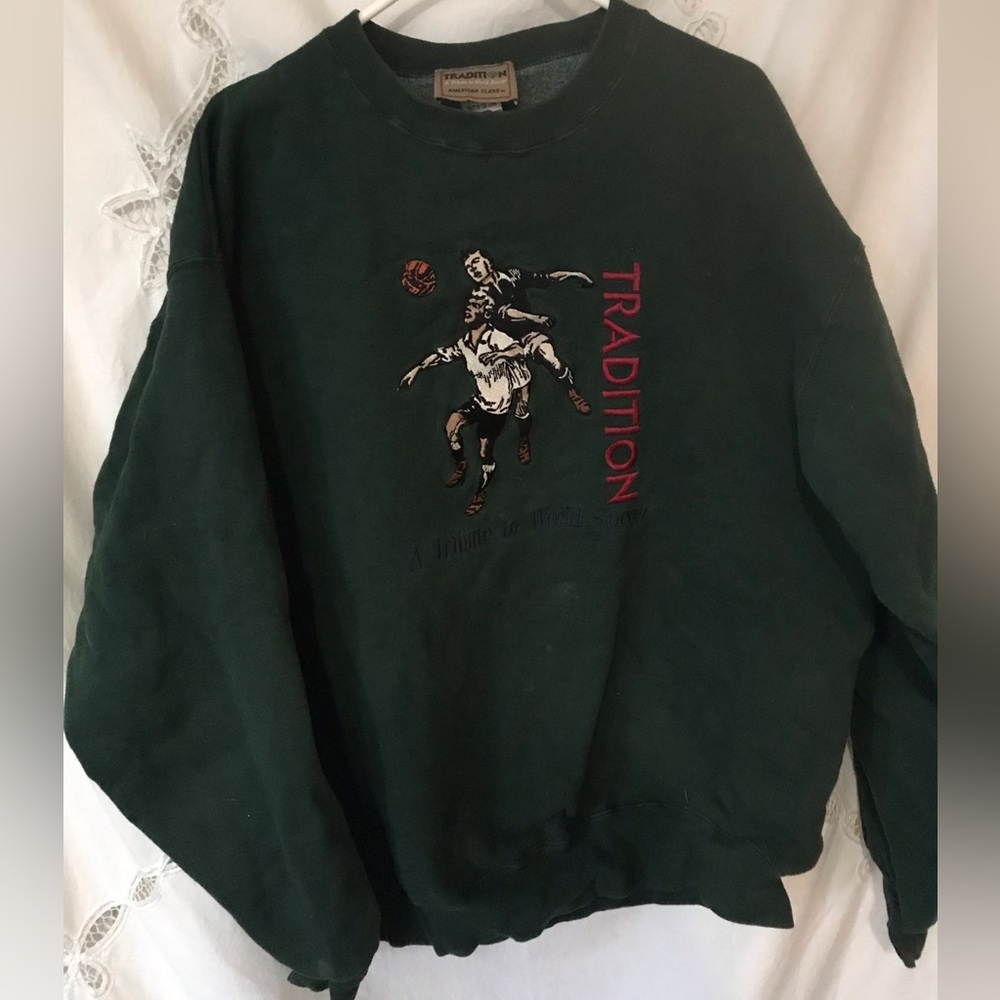 TRIBUTE TO WORLD SOCCER vintage sweatshirt